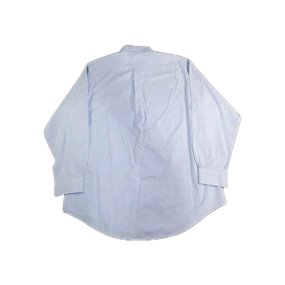 Brooks Brothers Est. 1818 Men's Sz XL Blue Dress Shirt Button American Cotton Z3 - Picture 7 of 8